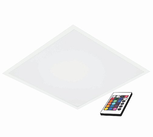 Painel Slim Quadrado 30w Rgb Autovolt