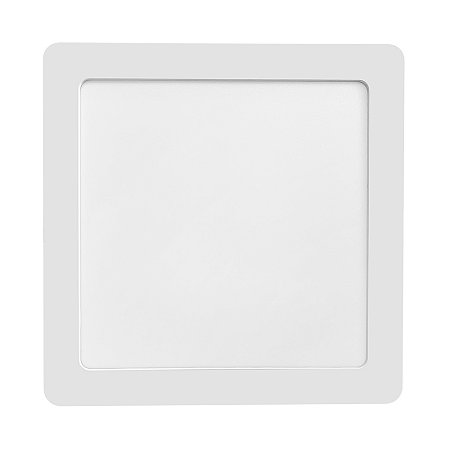 Luminaria Embutir Quadrada Backlight Led 18w Autovolt 6500k