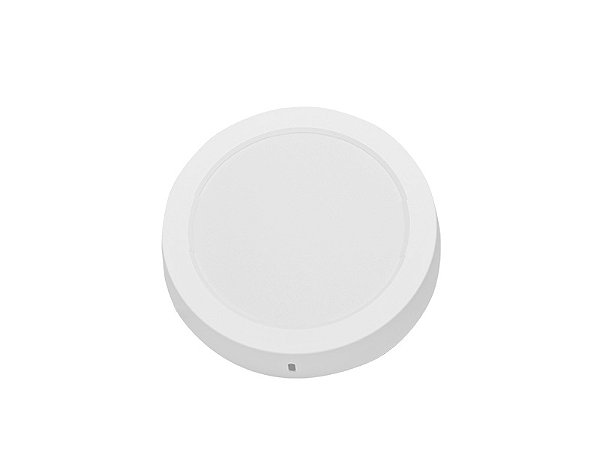 Painel Led 12w Lys Redondo Sobrepor Branco 4000k