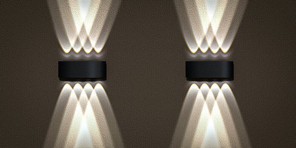 Arandela Lentille Quatre | 8W | IP65 | AUTOVOLT