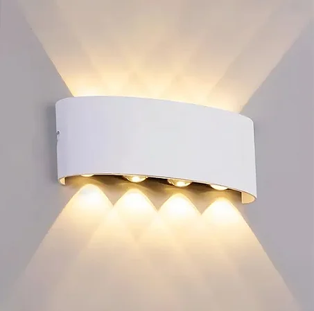 Arandela Lentille Quatre | 8W | IP65 | AUTOVOLT