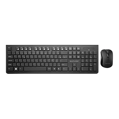 Kit teclado e mouse sem fio TC212