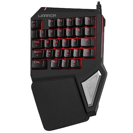 Teclado gamer one hand com led TC238