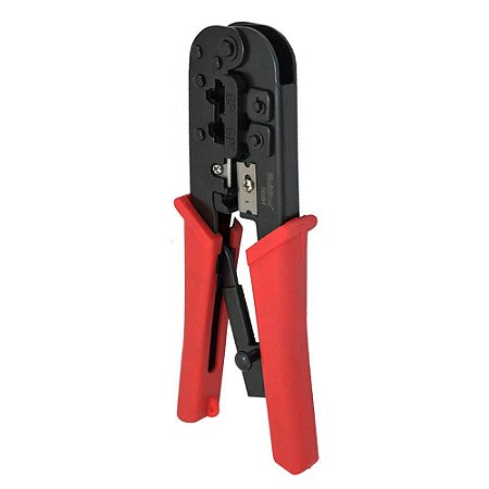 Alicate de crimpagem RJ45/RJ12/RJ11 HT-568