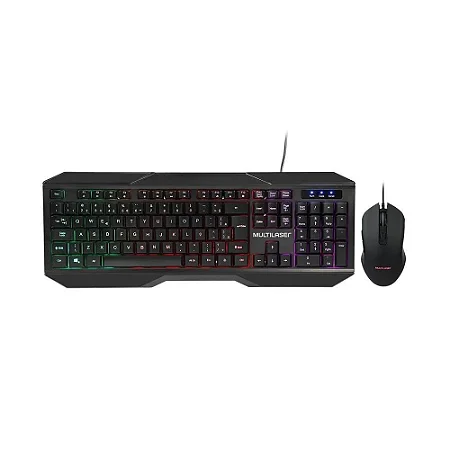 Kit teclado e mouse led TC239