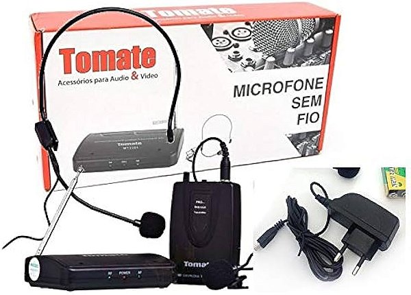 Microfone sem fio MT-2201 Tomate