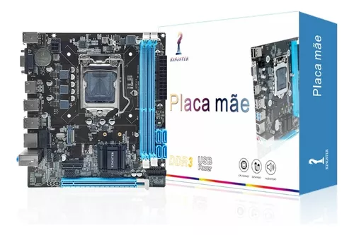 Placa mãe LGA1156 KS-HM55 DDR3 Series I3/I5/I7
