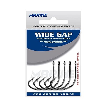 Anzol Wide Gap Robaleiro Pcte 40 Peças  - Marine Sports