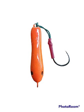 Jig Sapinho 25 Gramas Laranja e Branco - Herman Iscas
