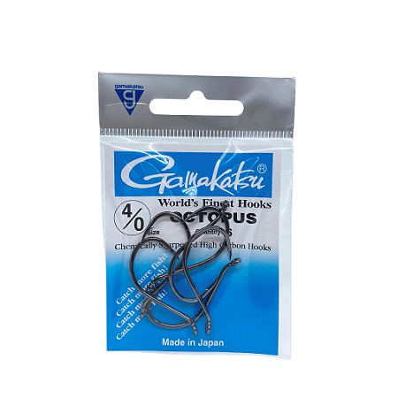 Anzol Octopus Hooks 6 Unidades - Gamakatsu
