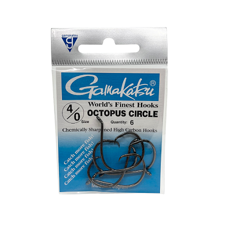 Anzol Octopus Circle 6 Unidades - Gamakatsu