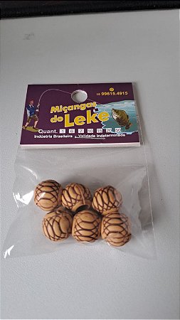 Miçanga Mexirica 12mm - Miçangas do Leke