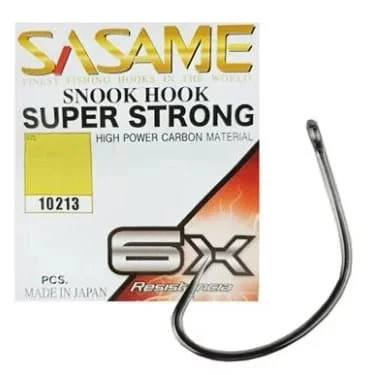 Anzol Wide Gap Super Strong 2/0 Sasame 6 Unidades