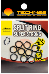 Split Ring Super Strong 10 Unidades - Technes