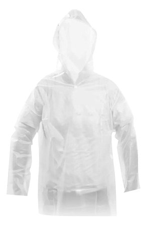 Capa de Chuva Descartavel Tamanho Unico - J Plast