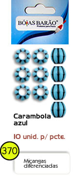 Miçanga Carambola 10 Unidades - Bóias Barão