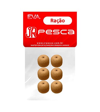 EVA Ração Formato Ração 14mm - Jr Pesca