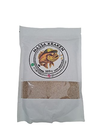 Massa Amendonana 500 Gramas - Kraken