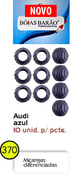 Miçanga Audi 10 Unidades - Bóias Barão