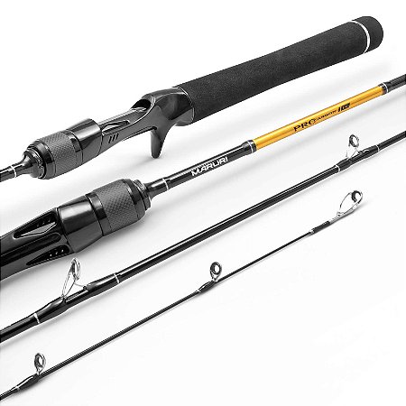 Vara Pro Carbon FG 1,68 Metros Interiça Maciça 17 Libras ( Carretilha ) - Maruri