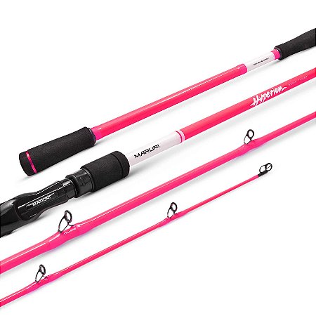 Vara Hyperion Pink 2.40 Metros 60 Libras Carretilha ( 2 Partes )- Maruri