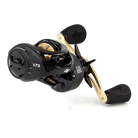 Carretilha V73 Preta - Albatroz Fishing