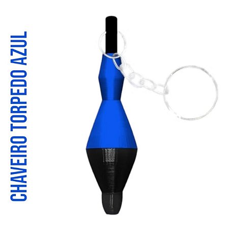 Chaveiro Torpedo Azul - Storny