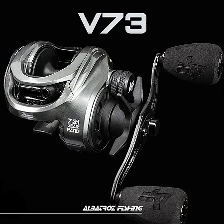 Carretilha V73 Cinza - Albatroz Fishing