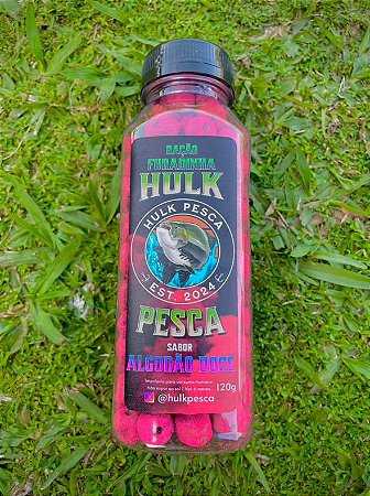 Ração Furada Algodão Doce 120 Gramas - Hulk Pesca
