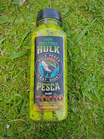 Ração Furada Alho 120 Gramas - Hulk Pesca