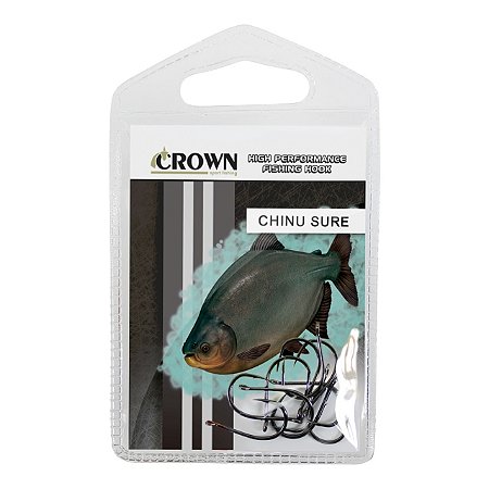 Anzol Chinu Sure Black - Crown