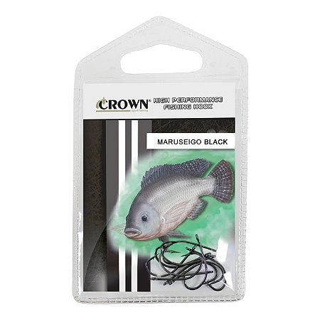 Anzol Maruseigo Black - Crown