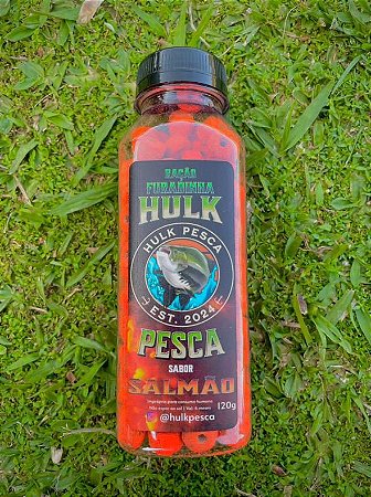 Ração Furada Salmão 120 Gramas - Hulk Pesca