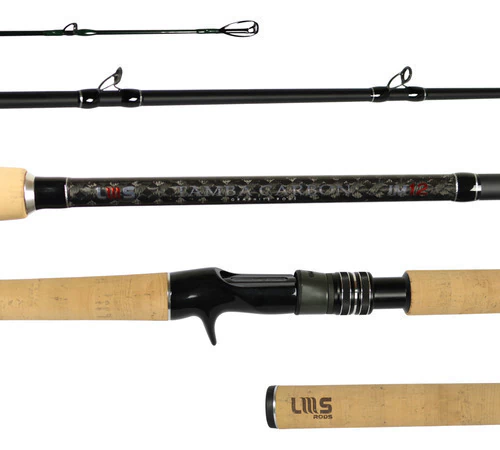 Vara Tamba Carbon Special Series 2,40 Metros 60 Libras 2 Partes Carretilha - Lumis