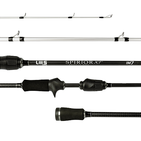 Vara Spirior Xt 5,8 Pés 1,73 Metros 14 Libras 3 Partes Carretilha - Lumis