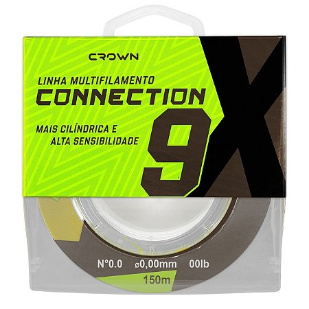 Linhas Multifilamento Connection 9X - Crown