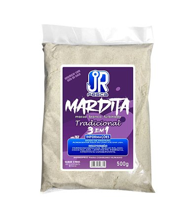 Massa Mardita 3 em 1 500 Gramas - Jr Pesca