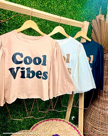 Blusa de Malha Premium Cool Vibes