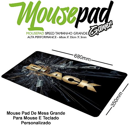 Mouse Pad Gamer Extra Grande PERSONALIZADO I - SUPREMO SHOP STORE