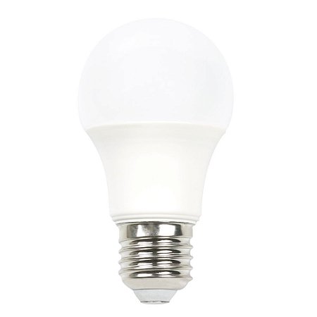 Lâmpada LED Bulbo 10W E27 Bivolt Branca - Amarela | Inmetro