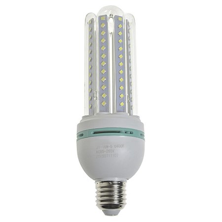 Lâmpada LED Milho 4U E27 18W Branco Quente | Inmetro