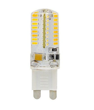 Lampada LED Halopin G9 3w Branco Frio 220V | Inmetro