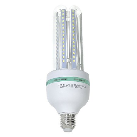 Lâmpada LED 32W E27 Branco Frio | Inmetro