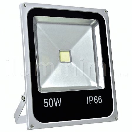 Refletor Holofote LED 50w Branco Frio