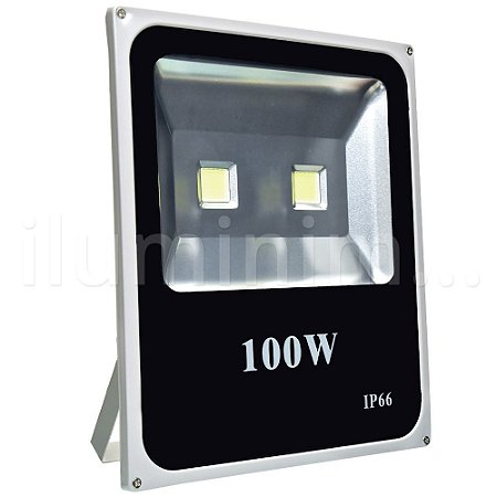 Refletor Holofote LED 100w Branco Frio