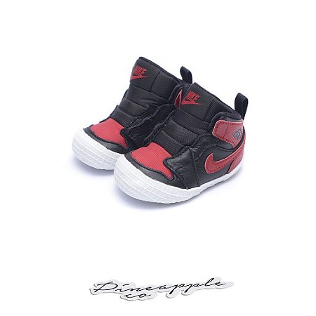 Nike Air Jordan 1 Crib Bootie Bred Infant Gs Novo