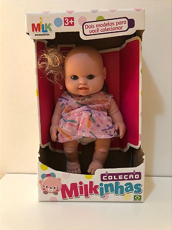 Boneca milkinhas 100% vinil