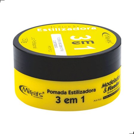 Pomada Estilizadora Mirras 3 em 1 Capilar 150g