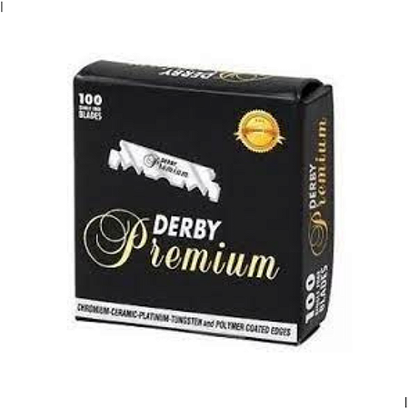 50 caixinas Lamina derby premium cortada com 100un