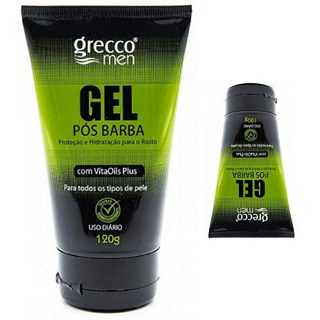 GEL POS BARBA 120G GRECCO MEN PROTEÇÃO E HIDRATAÇÃO